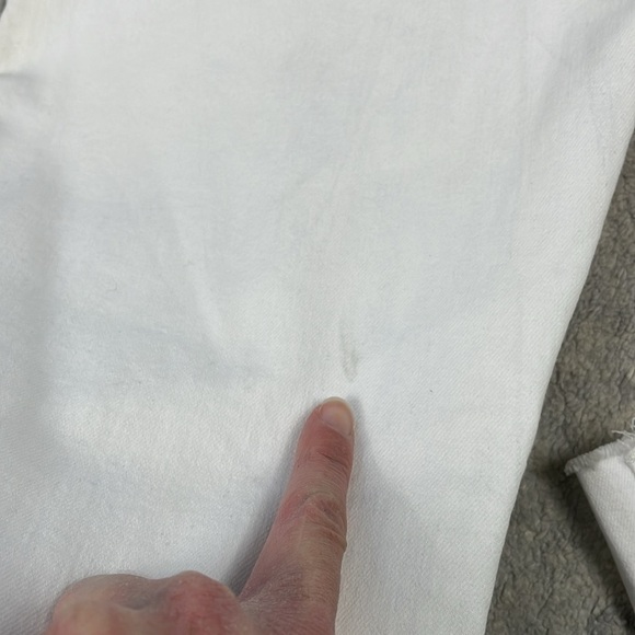 NWT Rag & Bone Nina High Rise Ankle Flare Jeans White Raw Hem Sz 31 - Picture 13 of 15